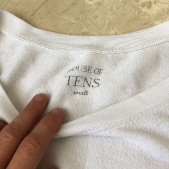 House of Tens Will Plank for Pizza sweatshirt sz S - Picture 2 of 3